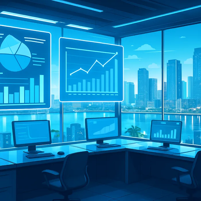 Monthly SEO performance report dashboard