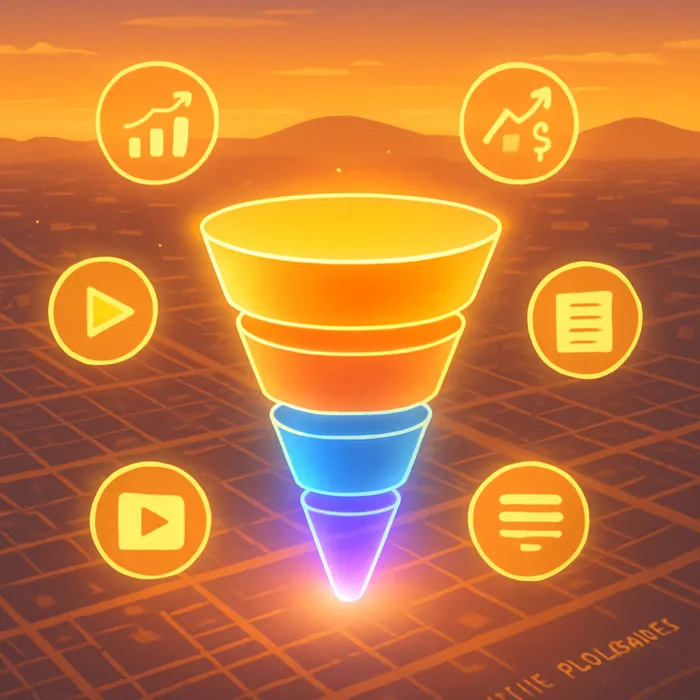 Full content funnel creation for B2B marketing
