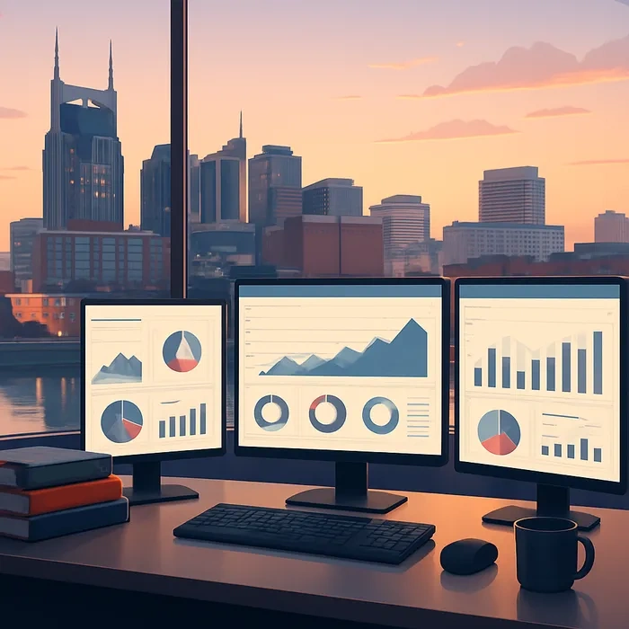 Nashville city skyline representing local SEO expertise