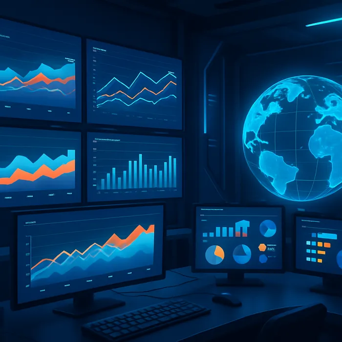 Competitive analysis report showing industry comparisons