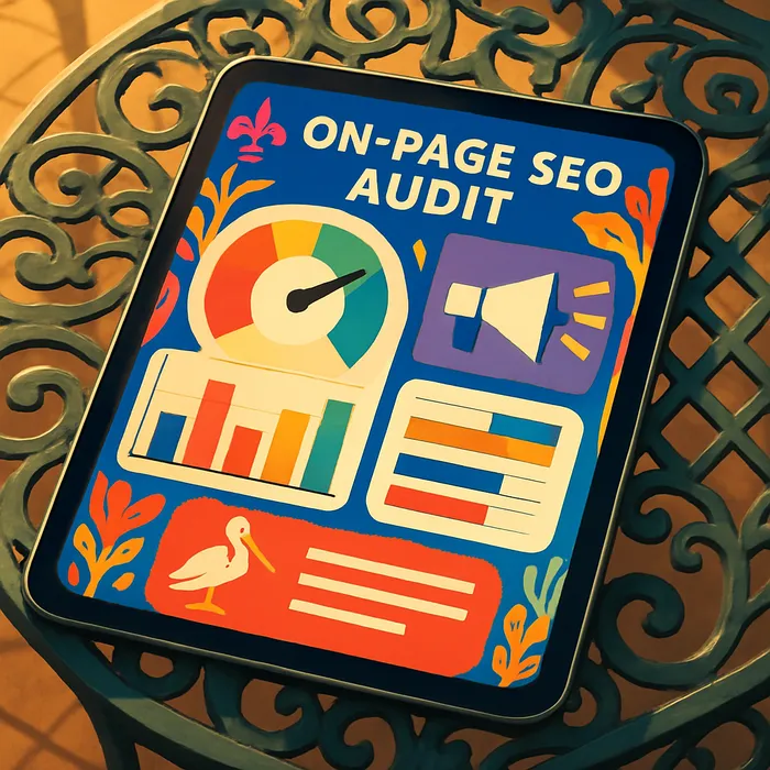 On-page SEO optimization by AtOnce SEO company in New Orleans