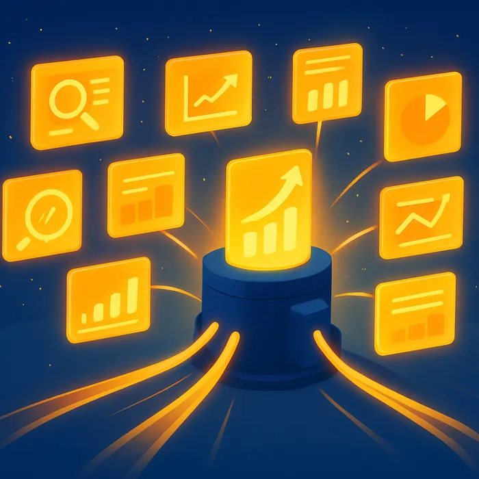 Conversion focused SEO content on laptop screen