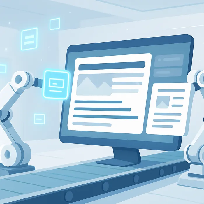 Publishing blog content to website CMS