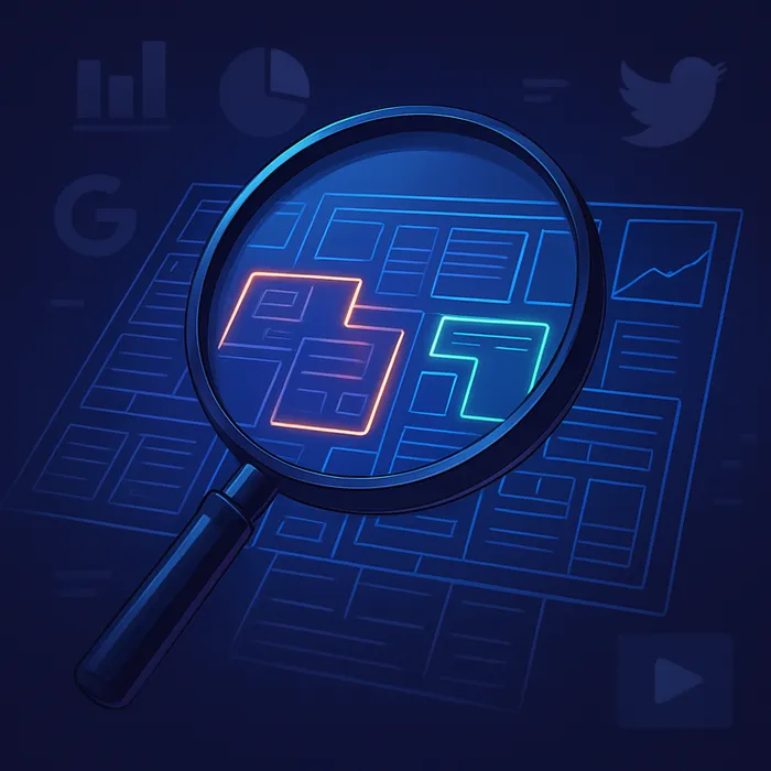Content audit and competitor analysis
