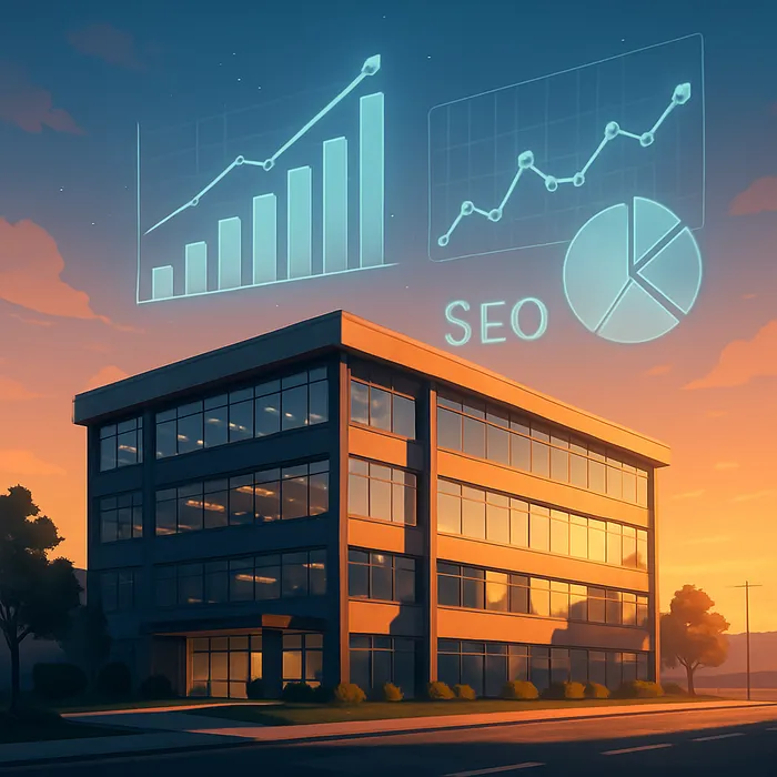 Norwalk SEO company team planning strategy on computer
