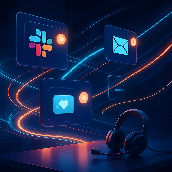 Slack support channel for SEO clients