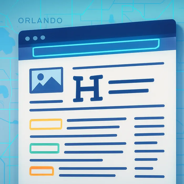 On page SEO checklist example for Orlando SEO services