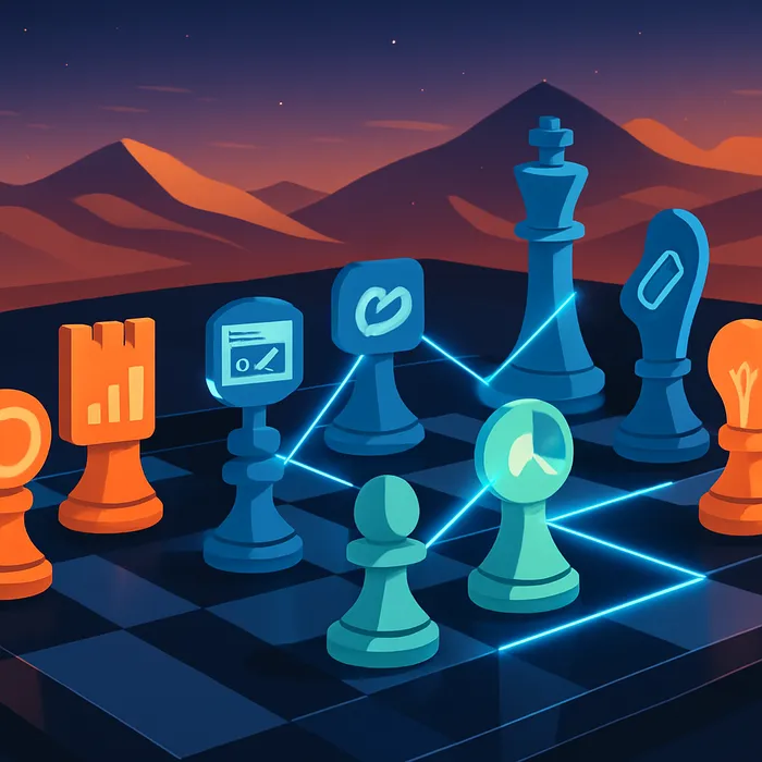 Marketing team analyzing competitor websites