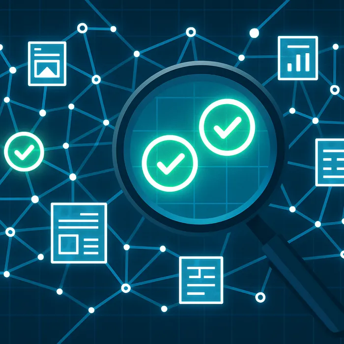SEO audit showing graphs and data