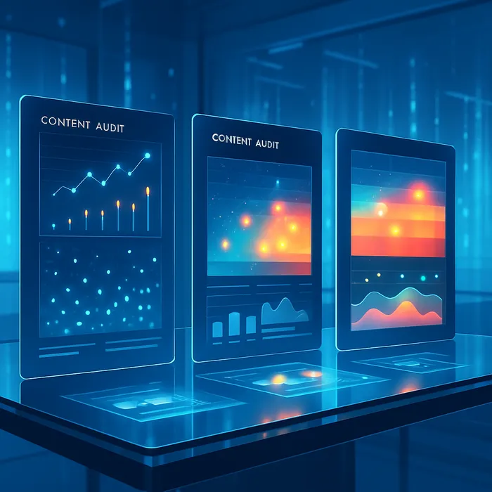 Content Audit Example with Charts