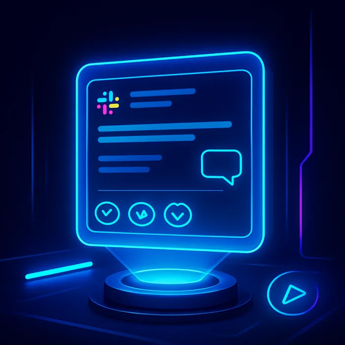 Slack Support Chat Example