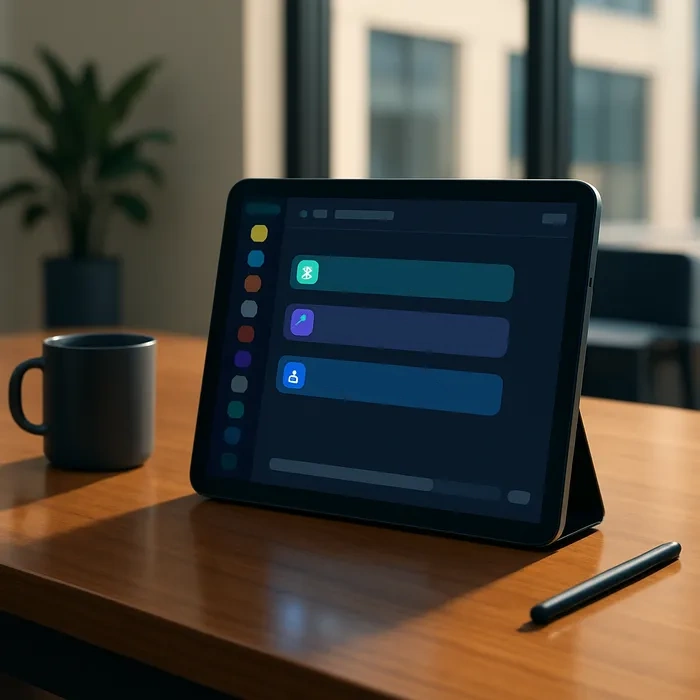 Slack based support for easy communication