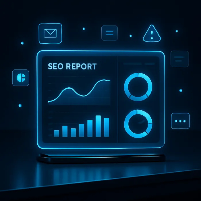 Monthly SEO reporting and performance tracking