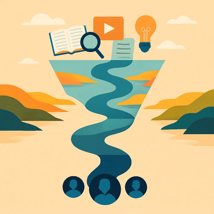 Strategic SEO content funnel