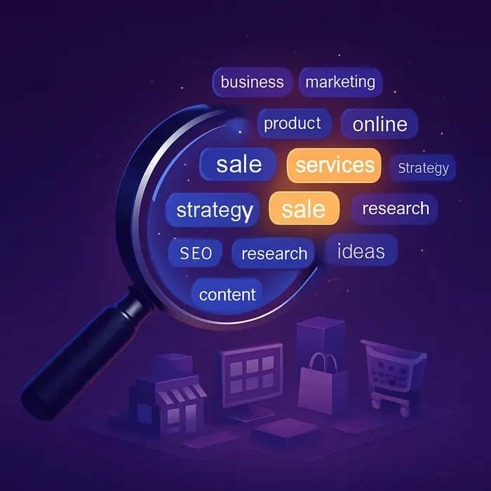 Keyword researcher using modern tools for content planning in Rio Rancho