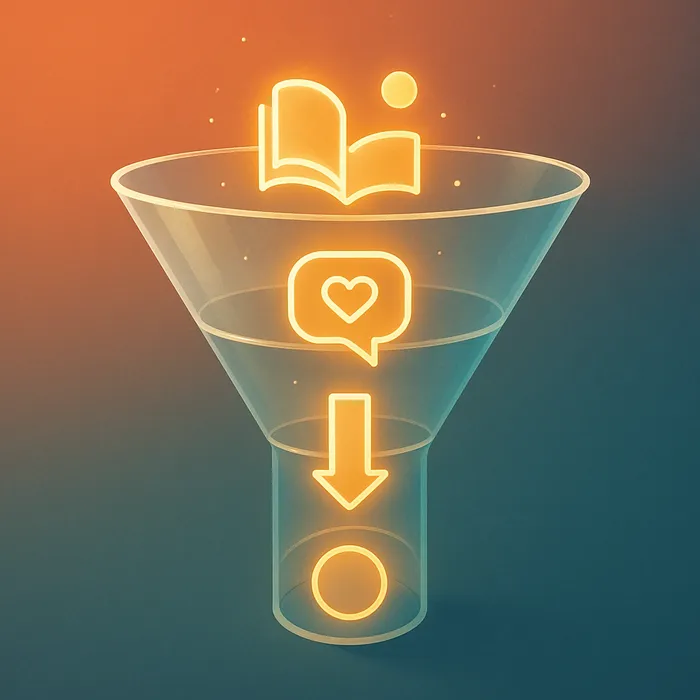 Content strategist building a full buyer education funnel