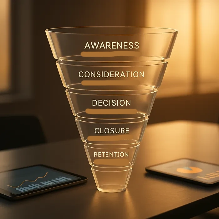 Conversion-focused content strategy and full content funnel building
