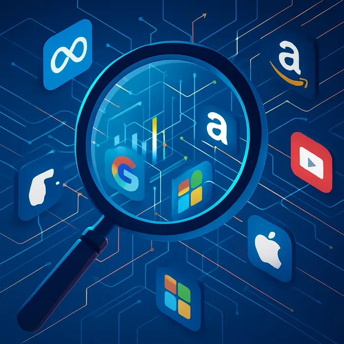 Analyst reviewing SEO competitor reports