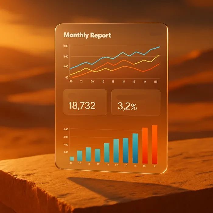 SEO Monthly Performance Report Example