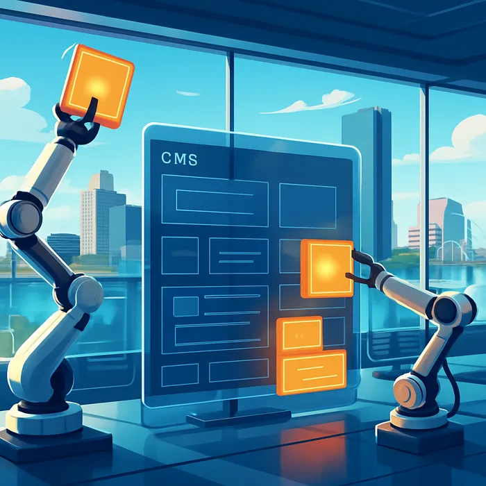 Managing and publishing SEO content on client websites