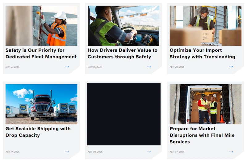 SEO Content Writing for Transportation & Logistics