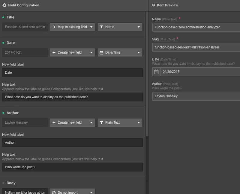 Content Publishing and CMS Upload Services