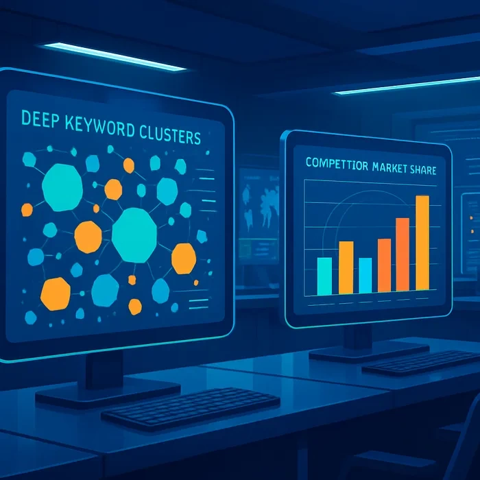 Keyword research and competitive analysis tools