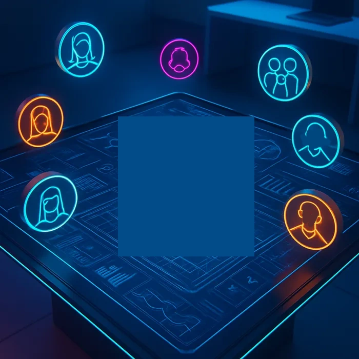 SEO strategy session with marketing leaders