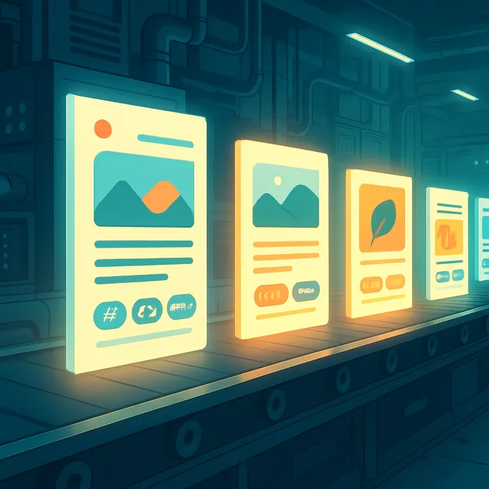 SEO content production with meta tags, images, and internal links
