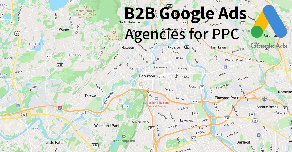 Top 10 B2B Google Ads Agencies in Paterson New Jersey