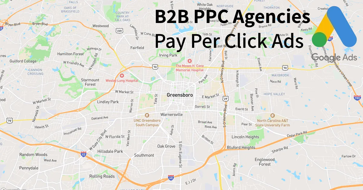 Top 10 B2B PPC Agencies in Greensboro North Carolina