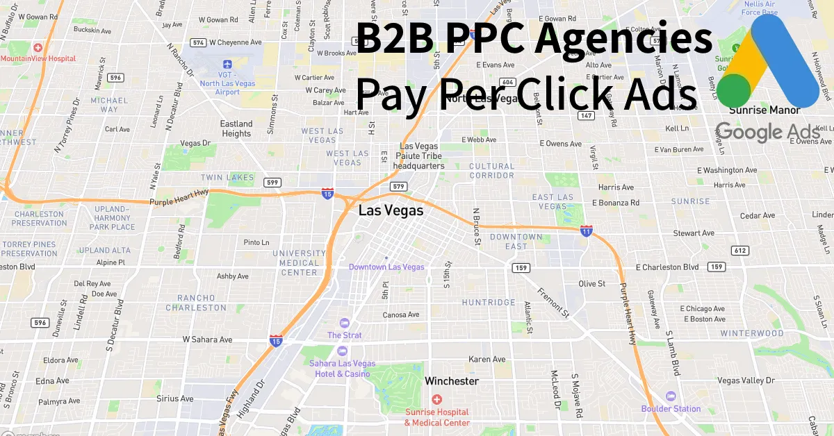 Top 10 B2B PPC Agencies in Las Vegas Nevada