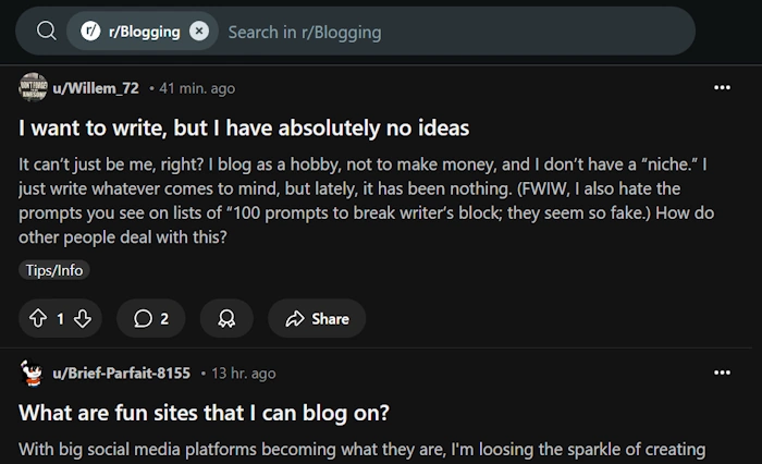 Connect with Other Bloggers