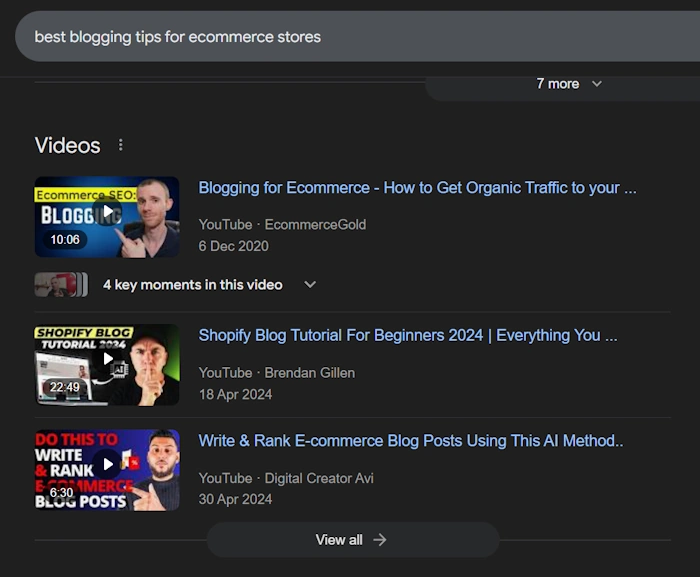 Dig Into Keywords
