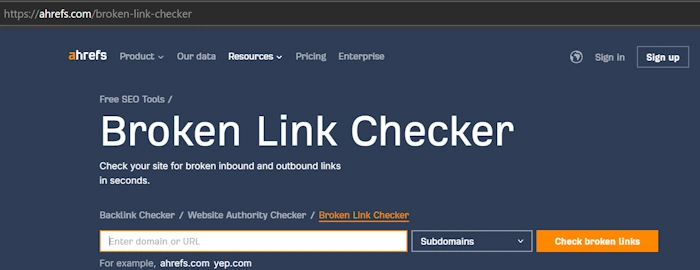 Hunt Down Those Broken Links