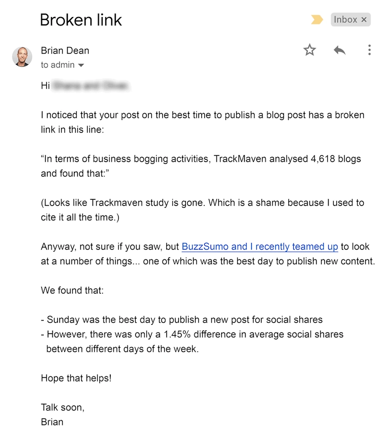 Nail Your Outreach Emails
