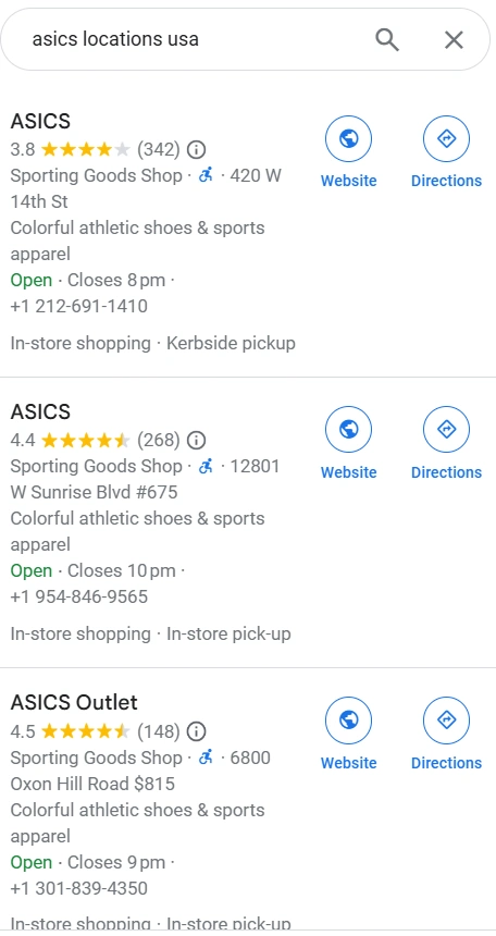 Optimize for Local Searches