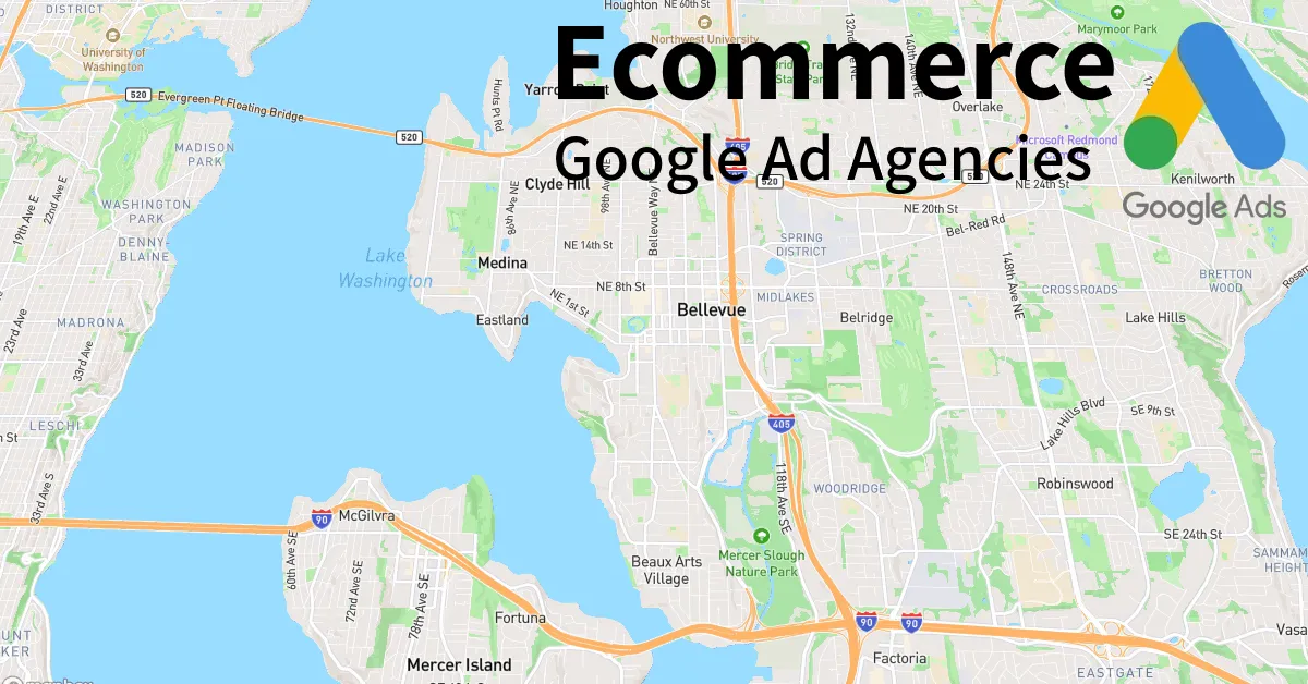 Top 10 Ecommerce Google Ads Agencies in Bellevue Washington