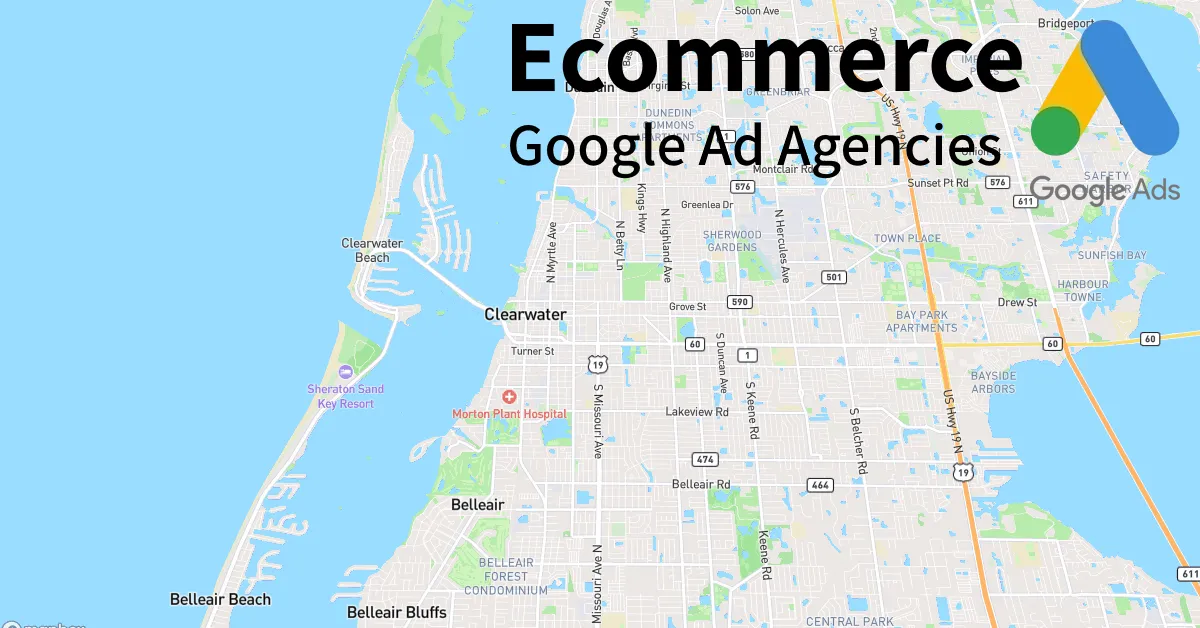 Top 10 Ecommerce Google Ads Agencies in Clearwater Florida