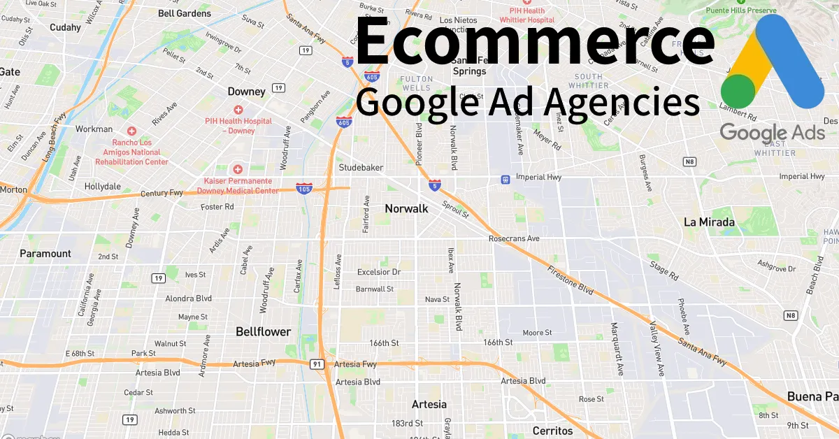 Top 10 Ecommerce Google Ads Agencies in Norwalk California