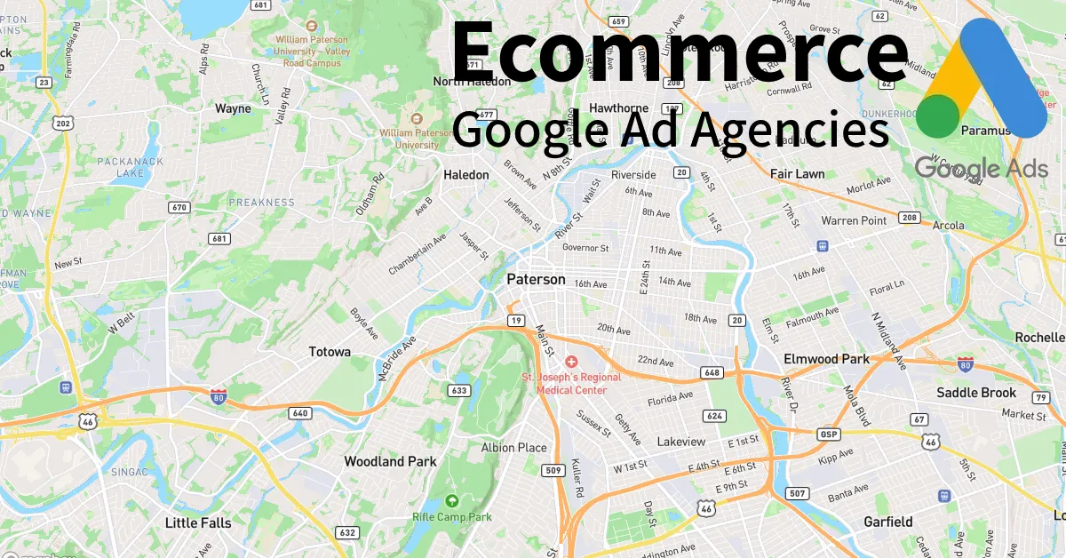 Top 10 Ecommerce Google Ads Agencies in Paterson New Jersey