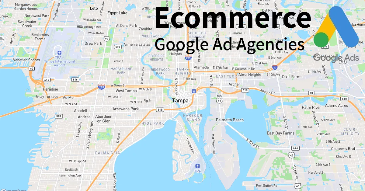 Top 10 Ecommerce Google Ads Agencies in Tampa Florida