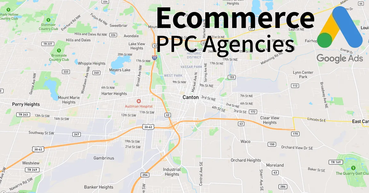 Top 10 Ecommerce PPC Agencies in Canton Ohio