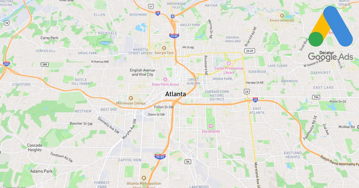 Top 10 Google Ads Agencies in Atlanta Georgia