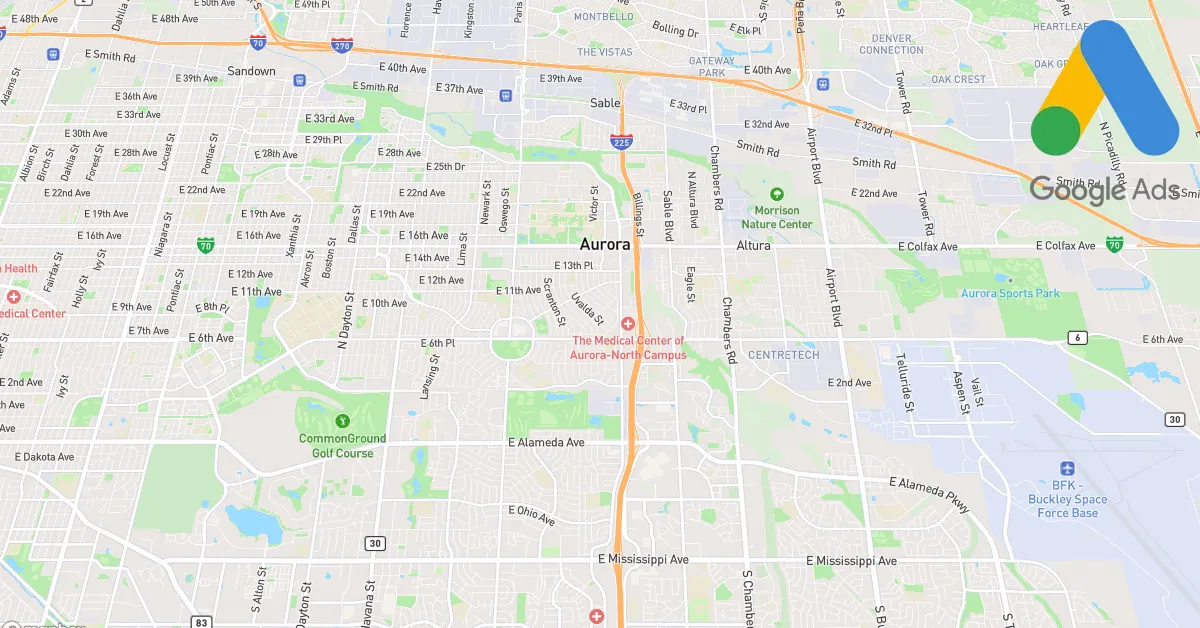 Top 10 Google Ads Agencies in Aurora Colorado
