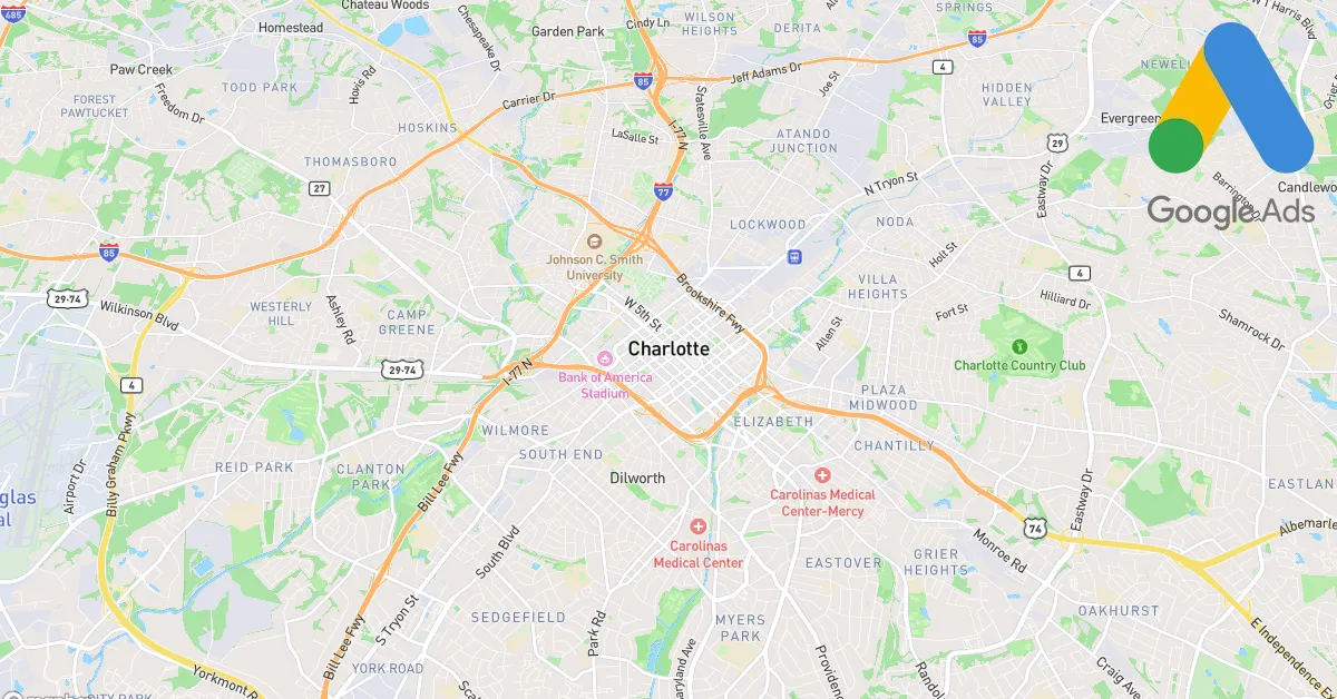 Top 10 Google Ads Agencies in Charlotte North Carolina