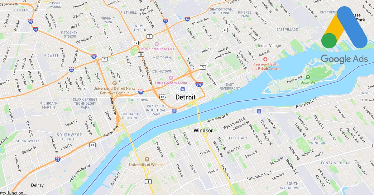 Top 10 Google Ads Agencies in Detroit Michigan