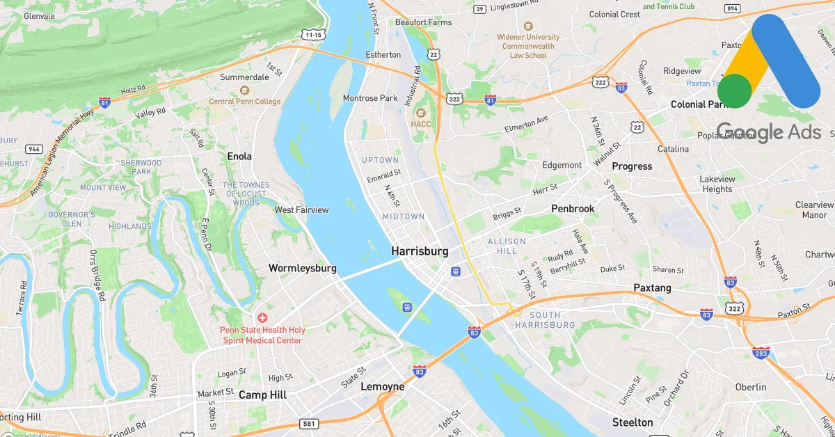Top 10 Google Ads Agencies in Harrisburg Pennsylvania