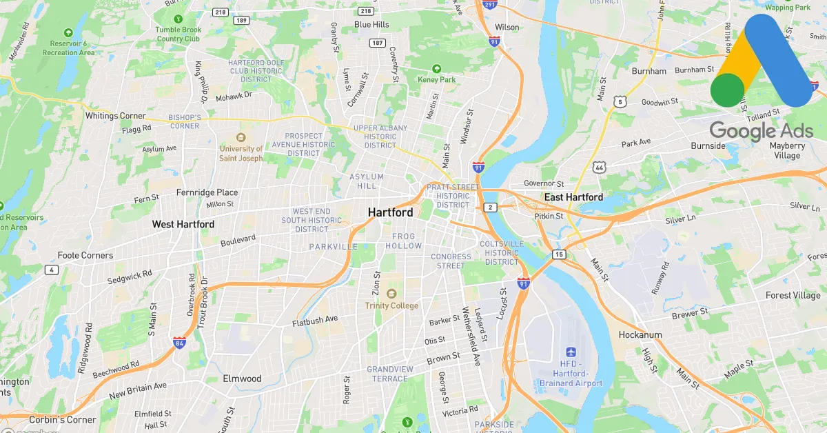 Top 10 Google Ads Agencies in Hartford Connecticut