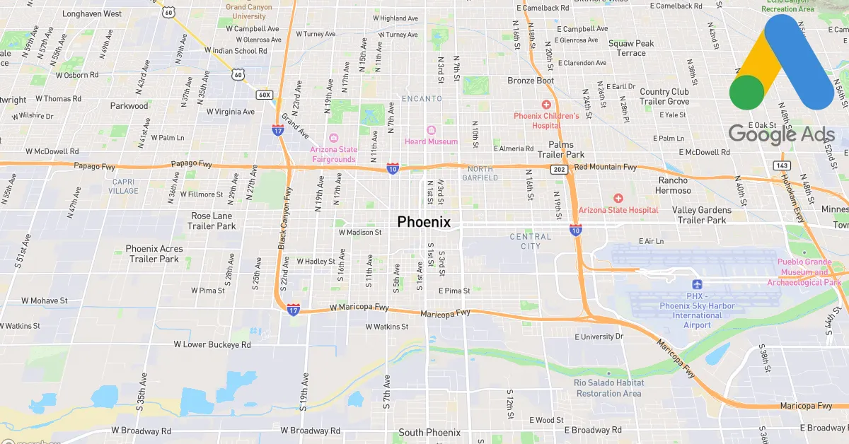 Top 10 Google Ads Agencies in Phoenix Arizona